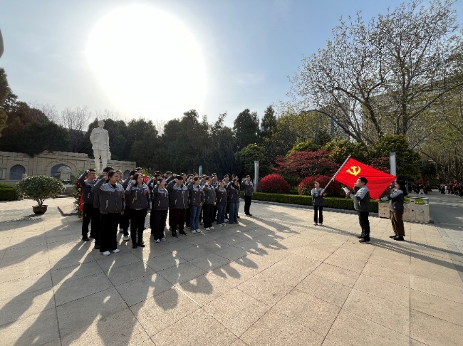 【清明祭英烈，初心永传承】-支部书记讲话，重温入党誓词（2025.4.3）