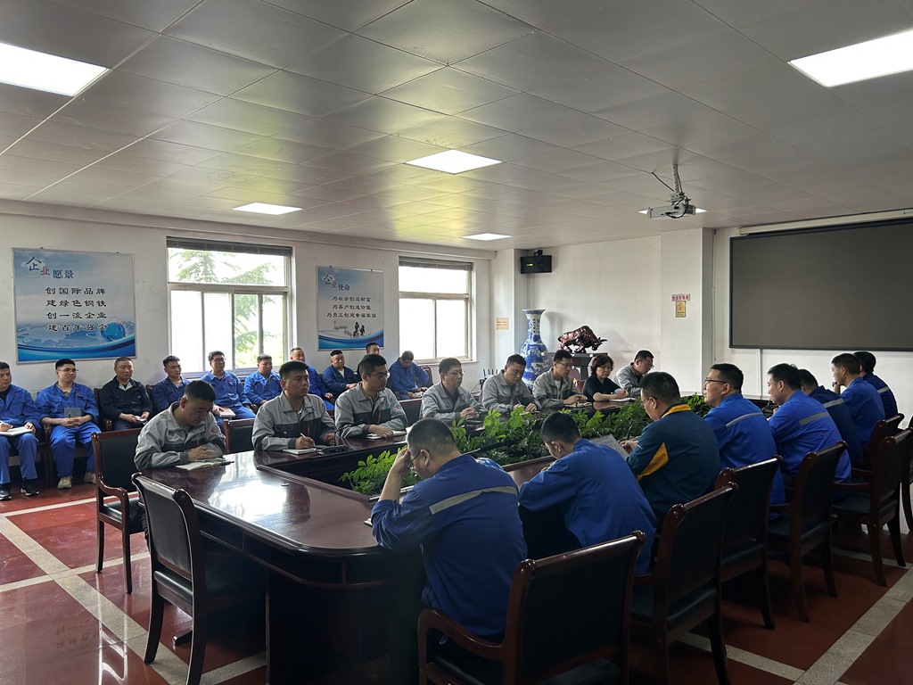 众联公司环保管家团队组织开展普阳钢铁环保绩效A级复核演练专项工作